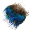 Hareline Blue Peacock Feathers