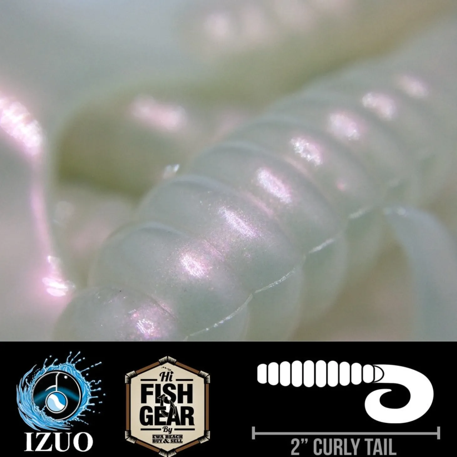 Hawaiian Angler 2'' Curly Tail Grubs