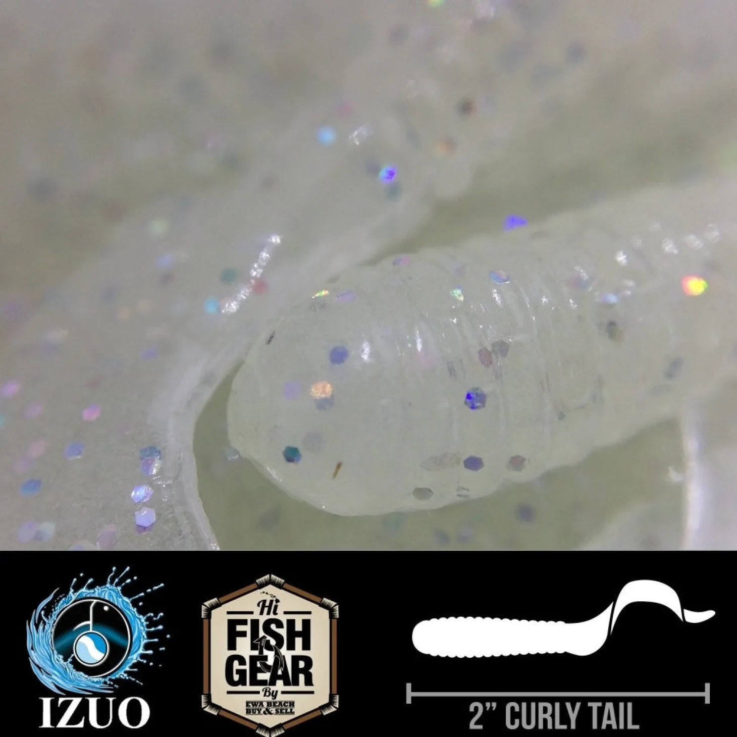 Hawaiian Angler 2'' Curly Tail Grubs