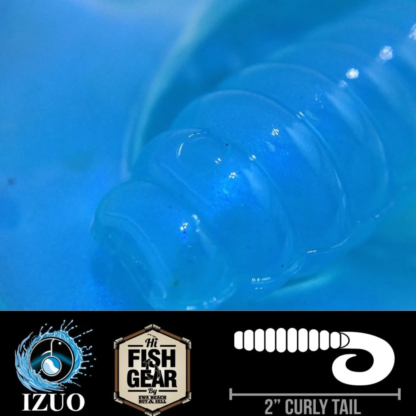 Hawaiian Angler 2'' Curly Tail Grubs