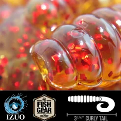 Hawaiian Angler 3'' Curly Tail Grubs