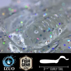 Hawaiian Angler 3.25'' Curly Tail Grubs
