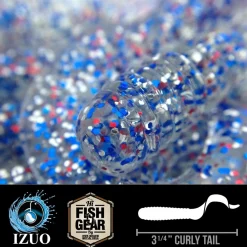 Hawaiian Angler 3.25'' Curly Tail Grubs