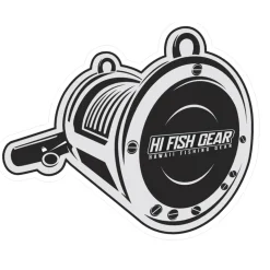 Hawaii Fishing Gear Stickers