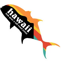 Hawaii Fishing Gear Stickers