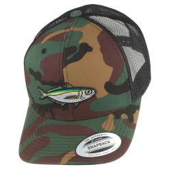 HFG - Akule Camo/Black Snapback Classic Trucker Hat
