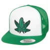 HFG - Florida Green Fish Kelly Green Flat Bill Snapback Hat