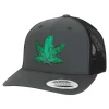 HFG - Green Fish Charcoal/Black Classic Snapback Trucker