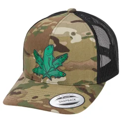 HFG - Green Fish Multicam® Light Snapback Classic Trucker Hat