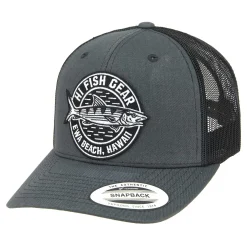 HFG - HiFishGear Oio Charcoal/Black Classic Snapback Trucker