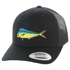 HFG - MahiMahi Black Classic Snapback Trucker Hat