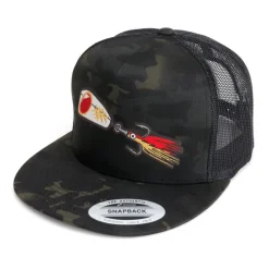 HFG - Mark White Lures MultiCam® Black Snapback Flat Bill Trucker Hat