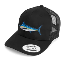 HFG - Marlin Black Classic Snapback Trucker Hat