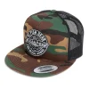HFG - Oio Crest Camo Flatbill Snapback Trucker