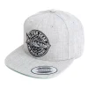 HFG - Oio Crest Heather Grey Flatbill Snapback
