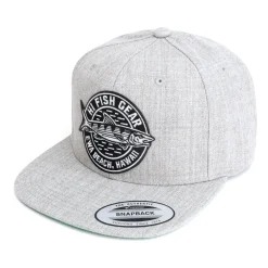 HFG - Oio Crest Heather Grey Flatbill Snapback