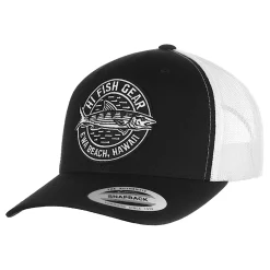 HFG - Oio Patch Black/White Snapback Classic Trucker Hat