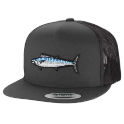 HFG - Ono Charcoal/Black Flatbill Trucker Hat