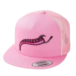 HFG - Pink Tako Flat Bill Snapback Trucker Hat