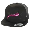 HFG - Pink Tako MultiCam® Black Flat Bill Snapback Trucker Hat