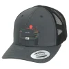 HFG - TAKOMA Charcoal/Black Classic Snapback Trucker