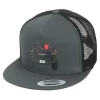 HFG - TAKOMA Charcoal/Black Flatbill Trucker Hat