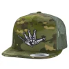 HFG - Throw Da Shaka Tropic/Green Multicam® Snapback Flatbill Trucker Hat