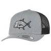 HFG - Ulua Heather/Black Snapback Classic Trucker Hat