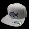 HFG - Ulua Heather Grey Flat Bill Snapback Hat
