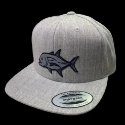 HFG - Ulua Heather Grey Flat Bill Snapback Hat