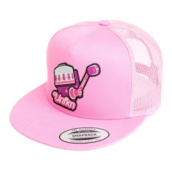 HFG - UNFKN Pink - Pink Flatbill Snapback Trucker Hat