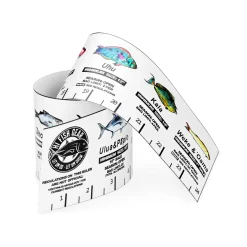 HFG Vinyl Roll-up Fish Ruler With Hawaii Fishing Regulations