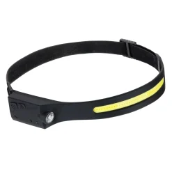 Rechargeable 350 Lumens Waterproof Headlamp With Red Fishing Light And Touchless Controls